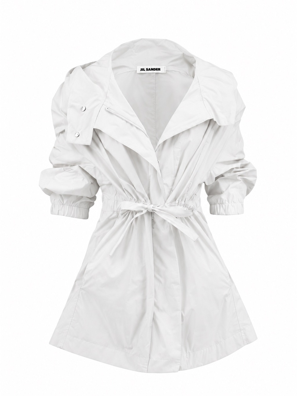 Jil Sander SS14 Technical Hooded Kimono Sleeve Drawstring Parka Jacket RRP1300$+